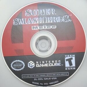 Super Smash Bros. Melee - Nintendo GameCube - Disc Only - Authentic & Tested